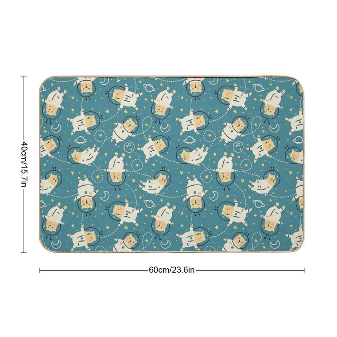 Bearstronaut  Non-Slip Bath Mat
