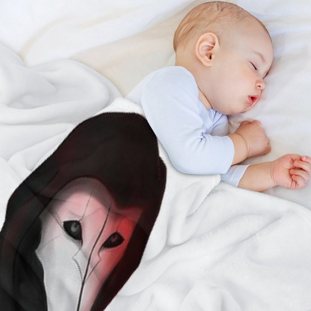 SCP-049 Plague Doctor Shrink-resistant Throw Blanket