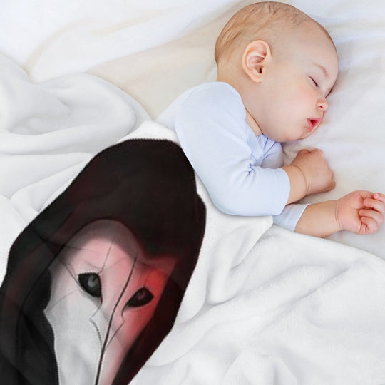 SCP-049 Plague Doctor Shrink-resistant Throw Blanket