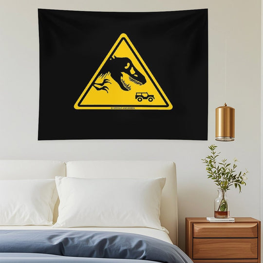 Jurassic Park Sign Tapestry