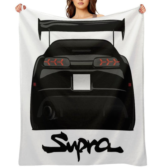 Toyota Supra Mk4 Multi-functional Throw Blanket