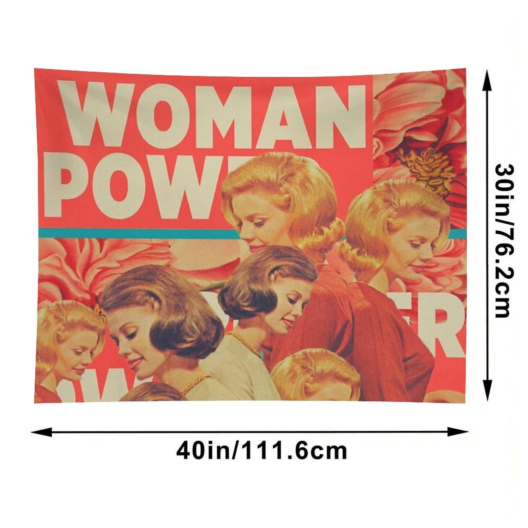 Woman Power Tapestry
