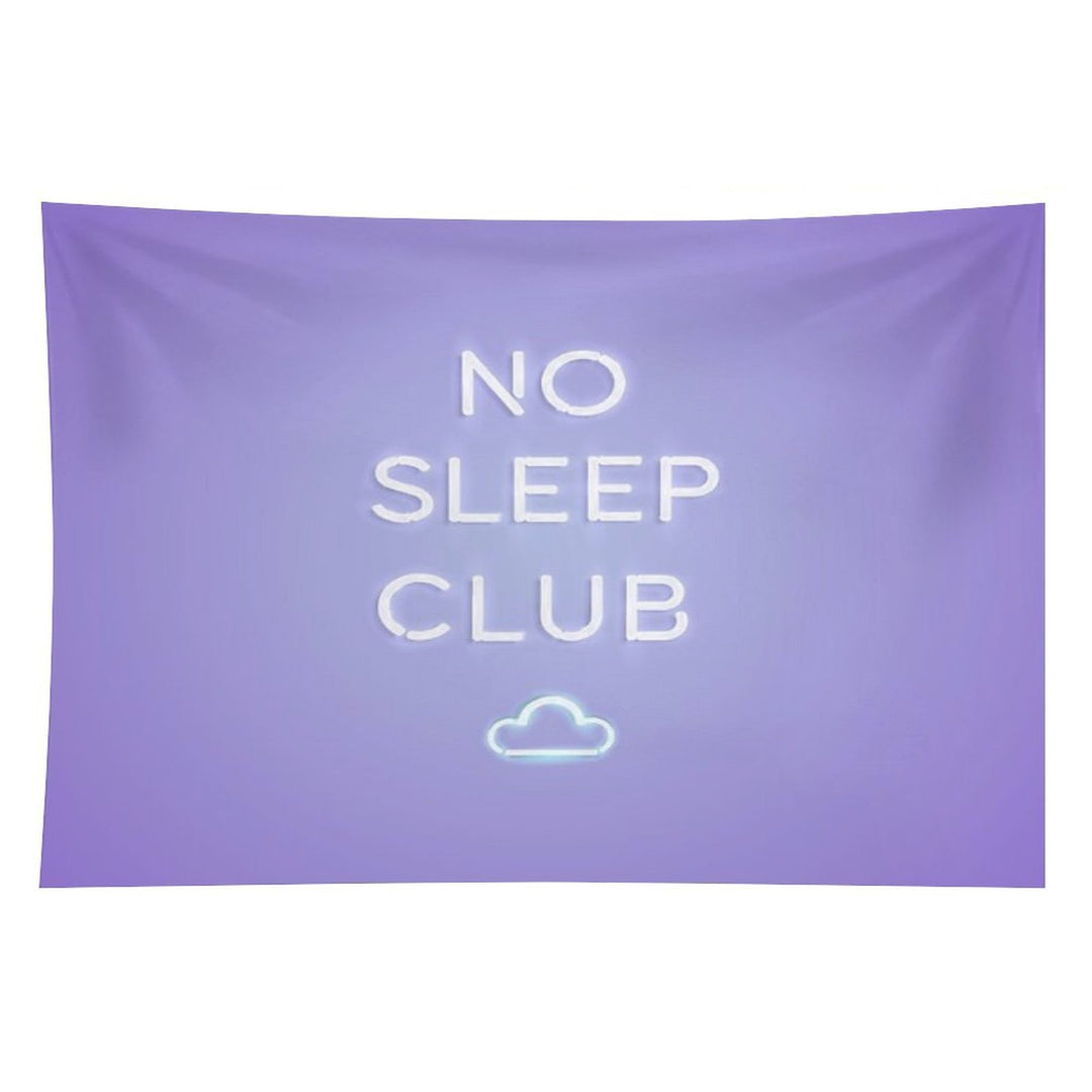 No Sleep Club Tapestry