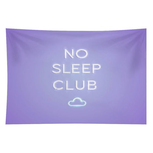 No Sleep Club Tapestry