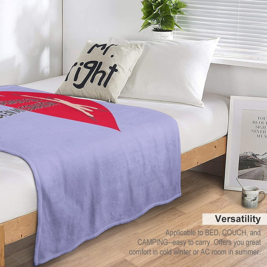 My Cockatiel’s Heartprint Shrink-resistant Throw Blanket