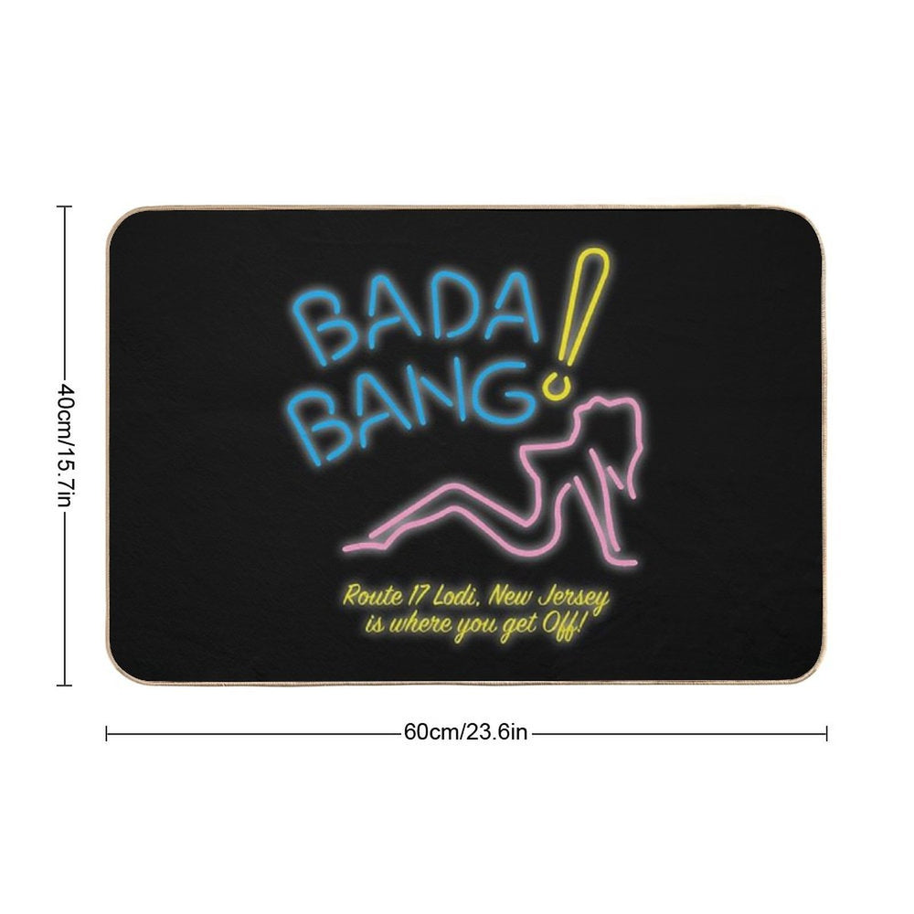 Club Bada Bang Neon  Rapid-Drying Bath Mat