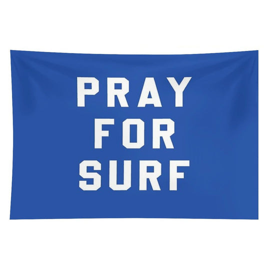 Pray for Surf - Blue Tapestry