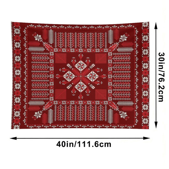 Tatreez Pattern Tapestry