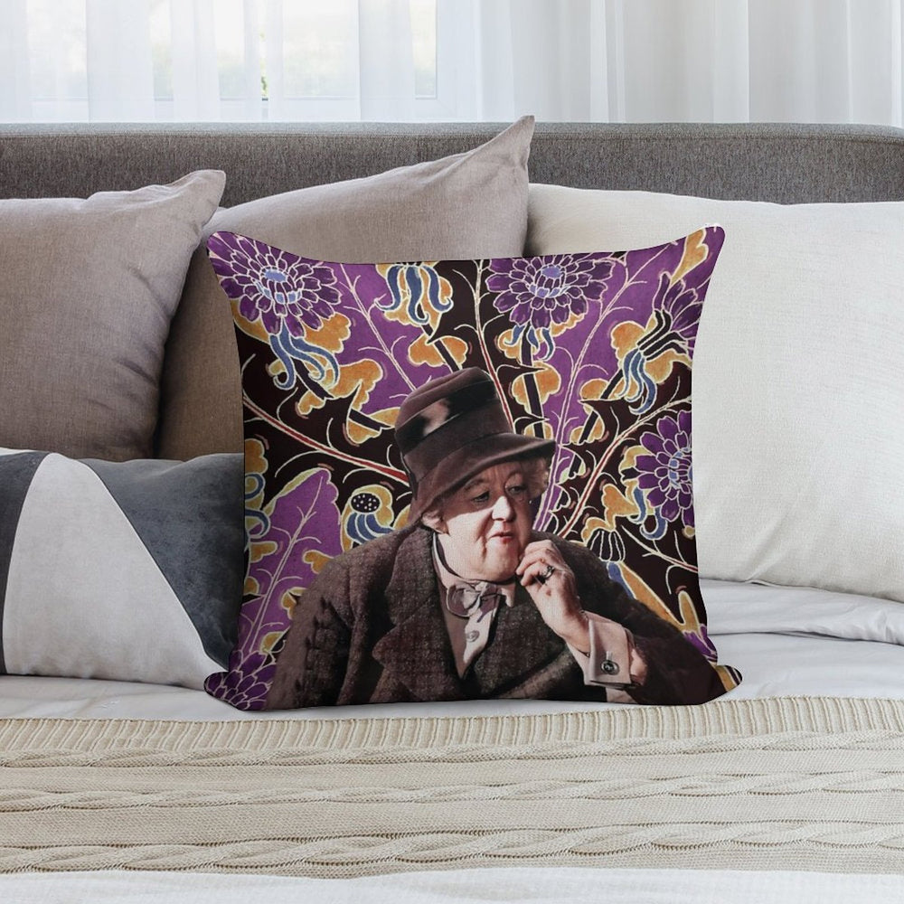 Miss Marple Crime Soft Style Accent Throw Pillow