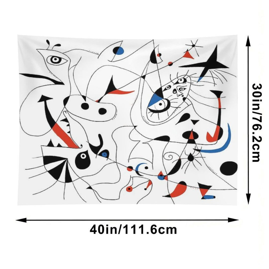 Joan Mirò #5 Tapestry