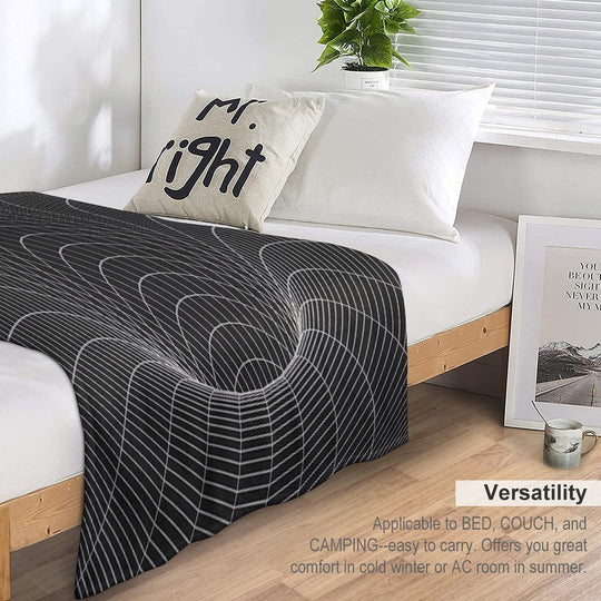 Event Horizon Eco-conscious Throw Blanket
