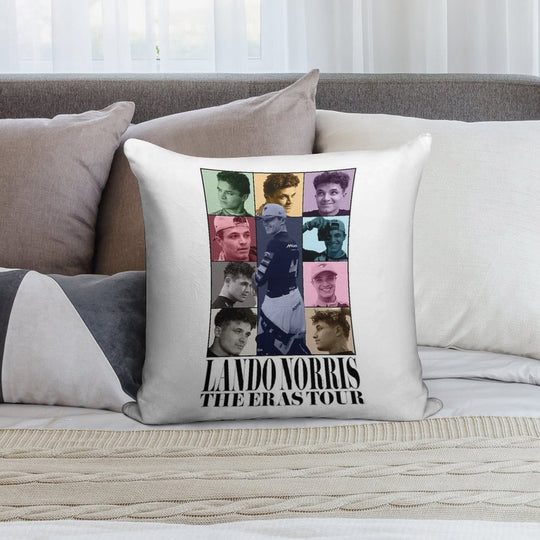 Lando Norris  The Eras Tour Soft Warmth Comfort Throw Pillow