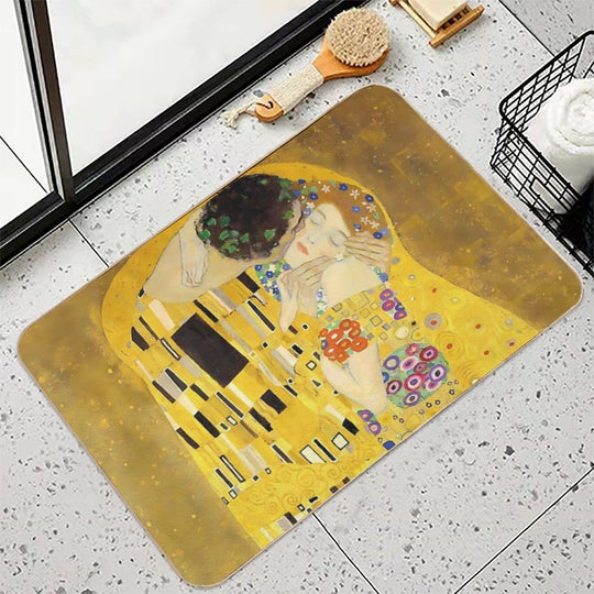 The Kiss - Gustav Klimt  Pet-Safe Bath Mat