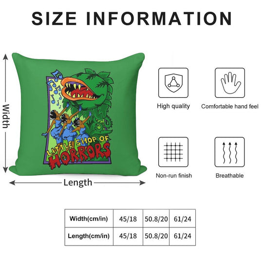 Little Shop of Horrors Soft Bedroom Essential Throw Pillow