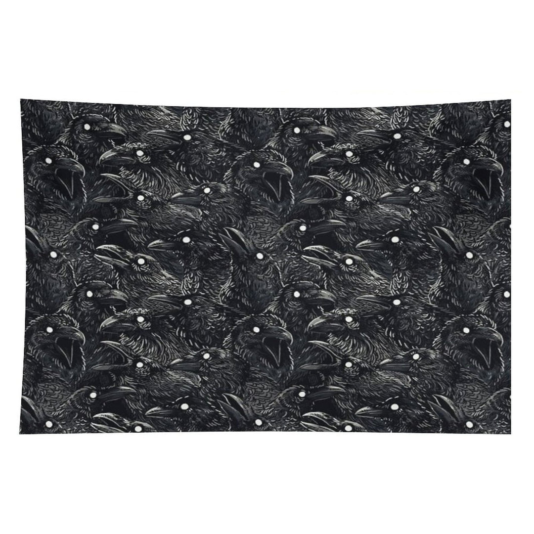 Raven Pattern 2 Tapestry