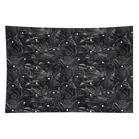 Raven Pattern 2 Tapestry