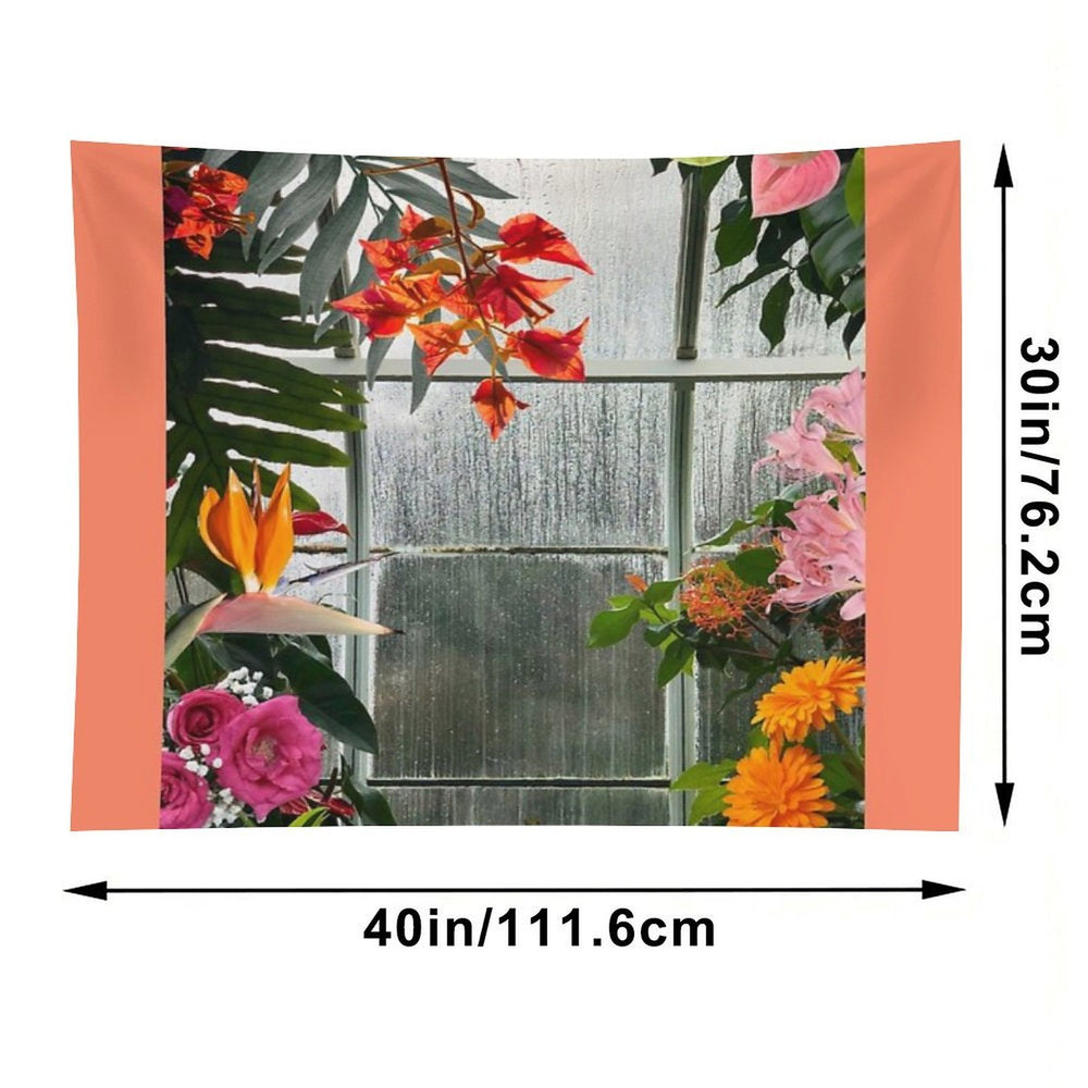 Inside The Greenhouse Tapestry