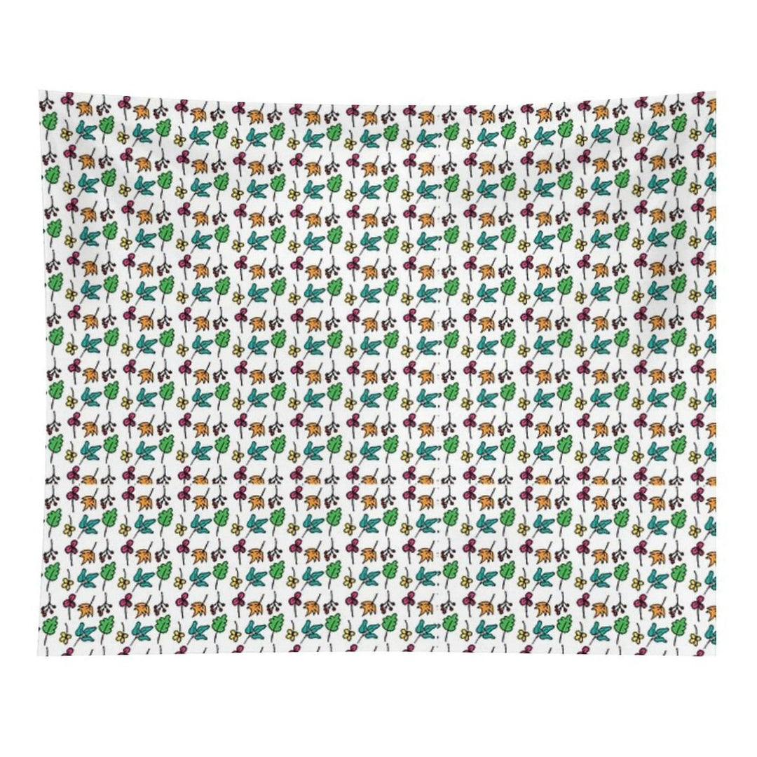 Autumn Leaves Pattern Tapestry