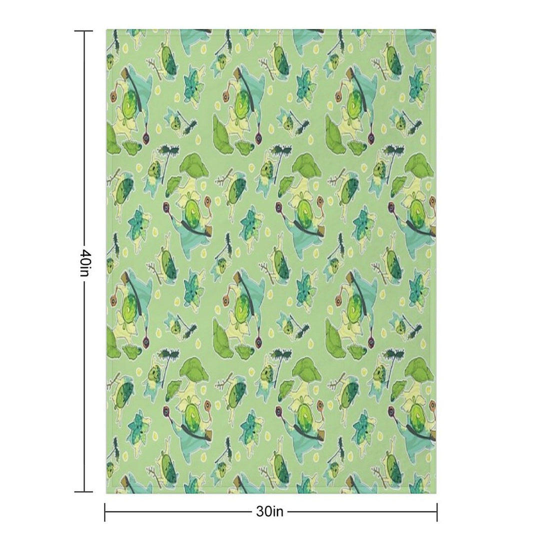 Korok Pattern Anti-pilling Throw Blanket