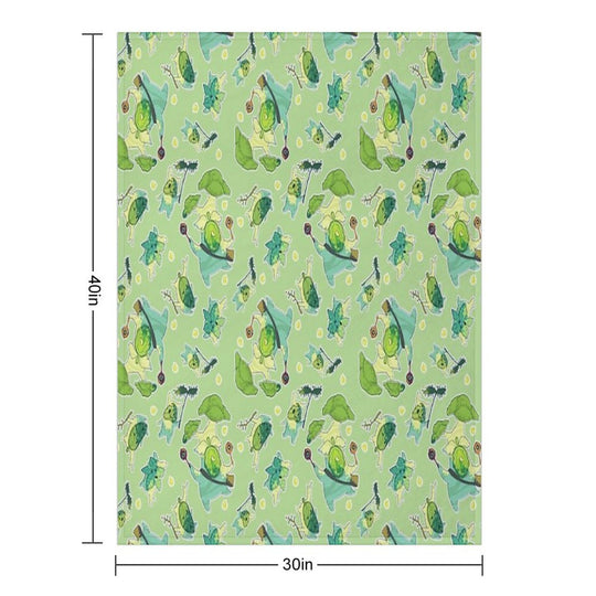 Korok Pattern Anti-pilling Throw Blanket