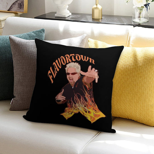 Guy Fieri Flavortown Soft Ultra-Soft Texture Throw Pillow