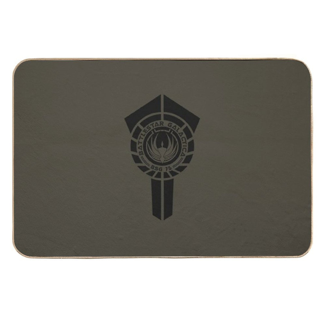 Battlestar Galactica Logo - So Say We All  Non-Slip Bath Mat