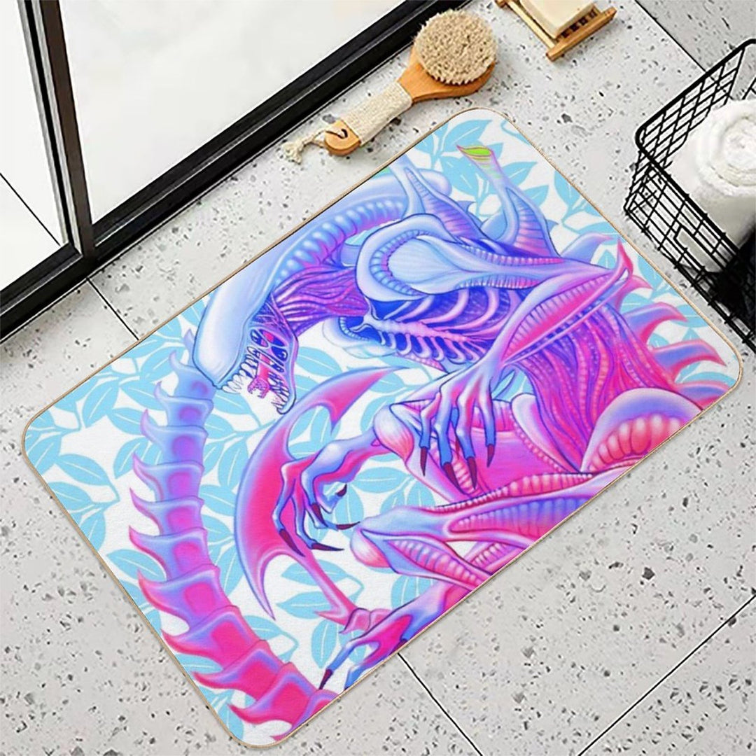 Alien  Fade-Resistant Bath Mat