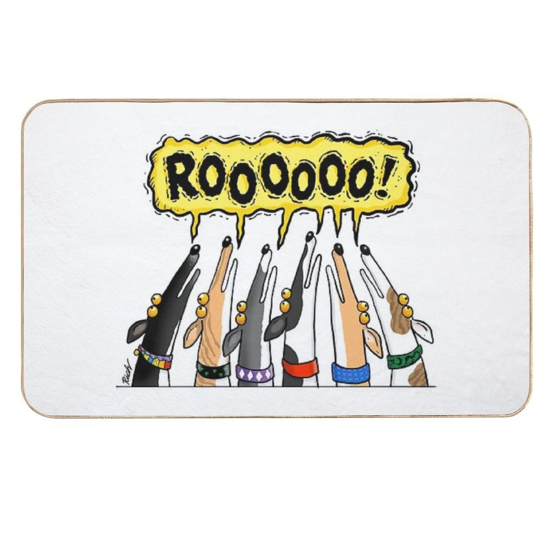 Roooooo!  Easy To Clean Bath Mat