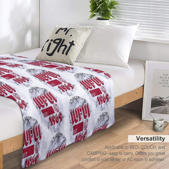 IUPUI Gift-ready Throw Blanket