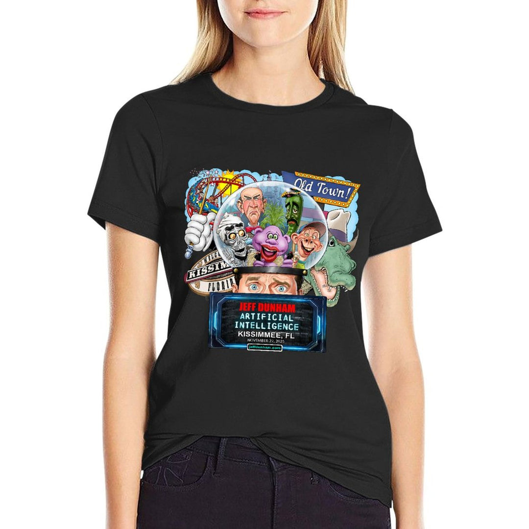 Jeff Dunham Kissimmee, FL  Fade-proof Color T-Shirt