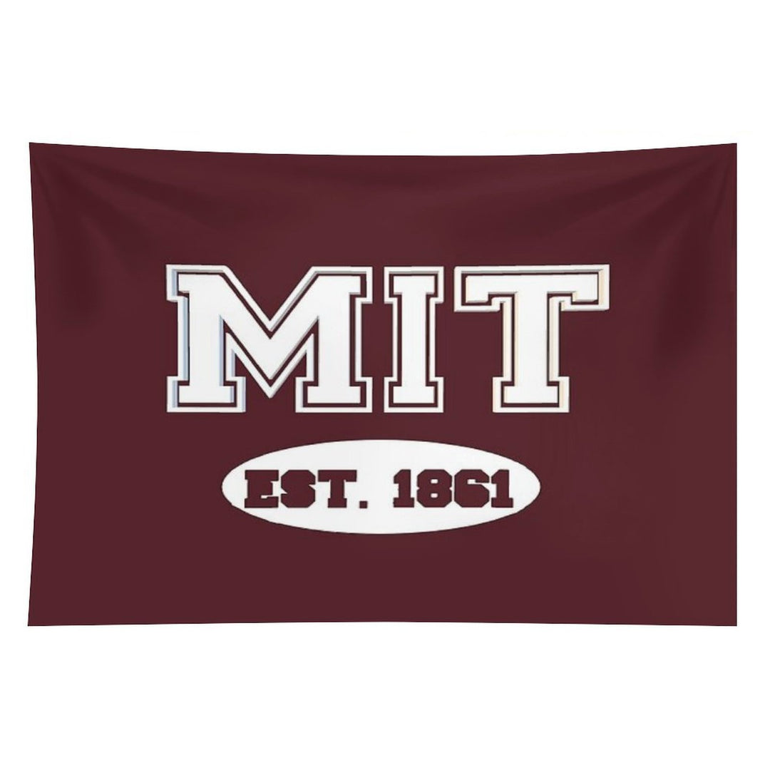 MIT EST 1861 MASSACHUSETTS  VARSITY Tapestry