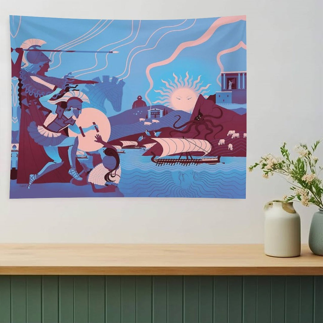 Homeric Landscape - Winter Tapestry