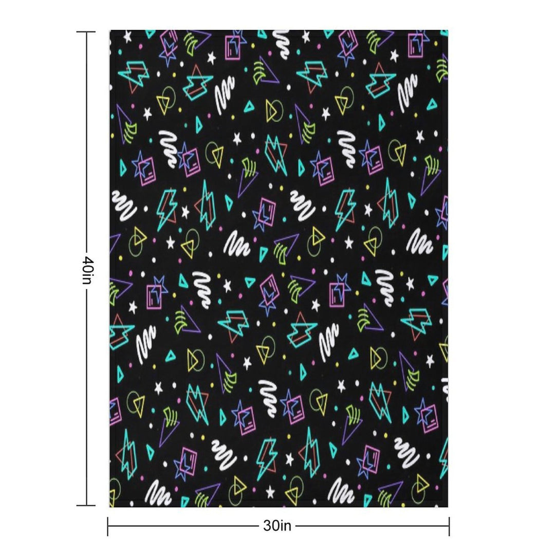 FNAF Security Breach Arcade Carpet Design All-season Throw Blanket