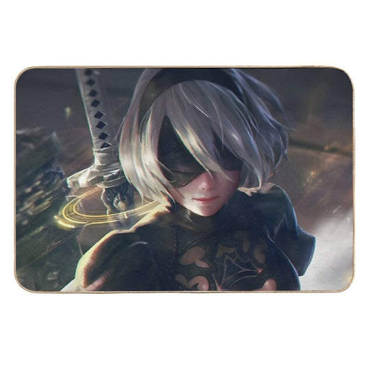 Yorha - Nier Automata  Easy Maintenance Bath Mat
