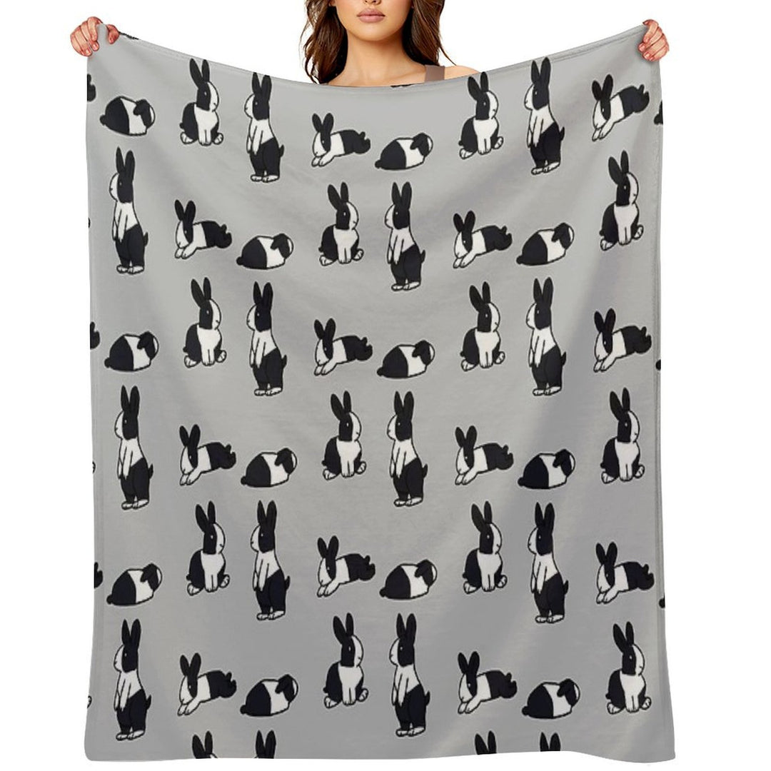 Fun Bun- Dutch Standard Sustainable Throw Blanket