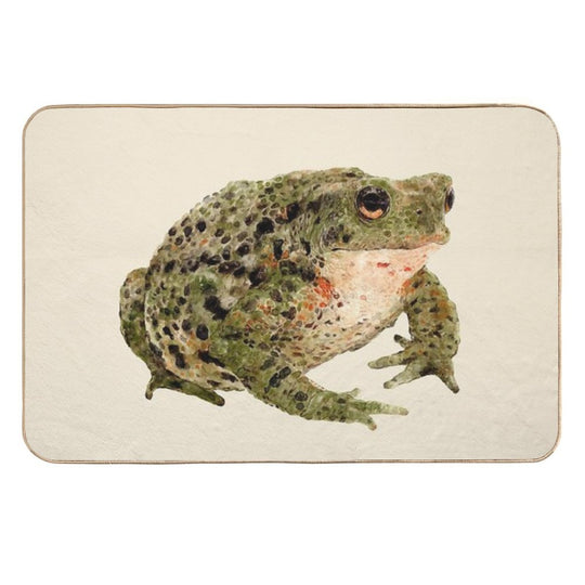 Toad Todd Frog  Rapid-Drying Bath Mat