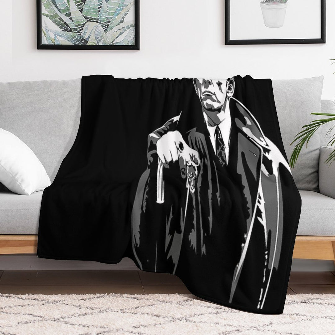 Dark Shadows - Barnabas Collins 2 Wrinkle-free Throw Blanket