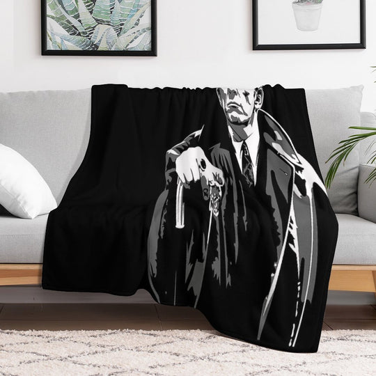 Dark Shadows - Barnabas Collins 2 Wrinkle-free Throw Blanket