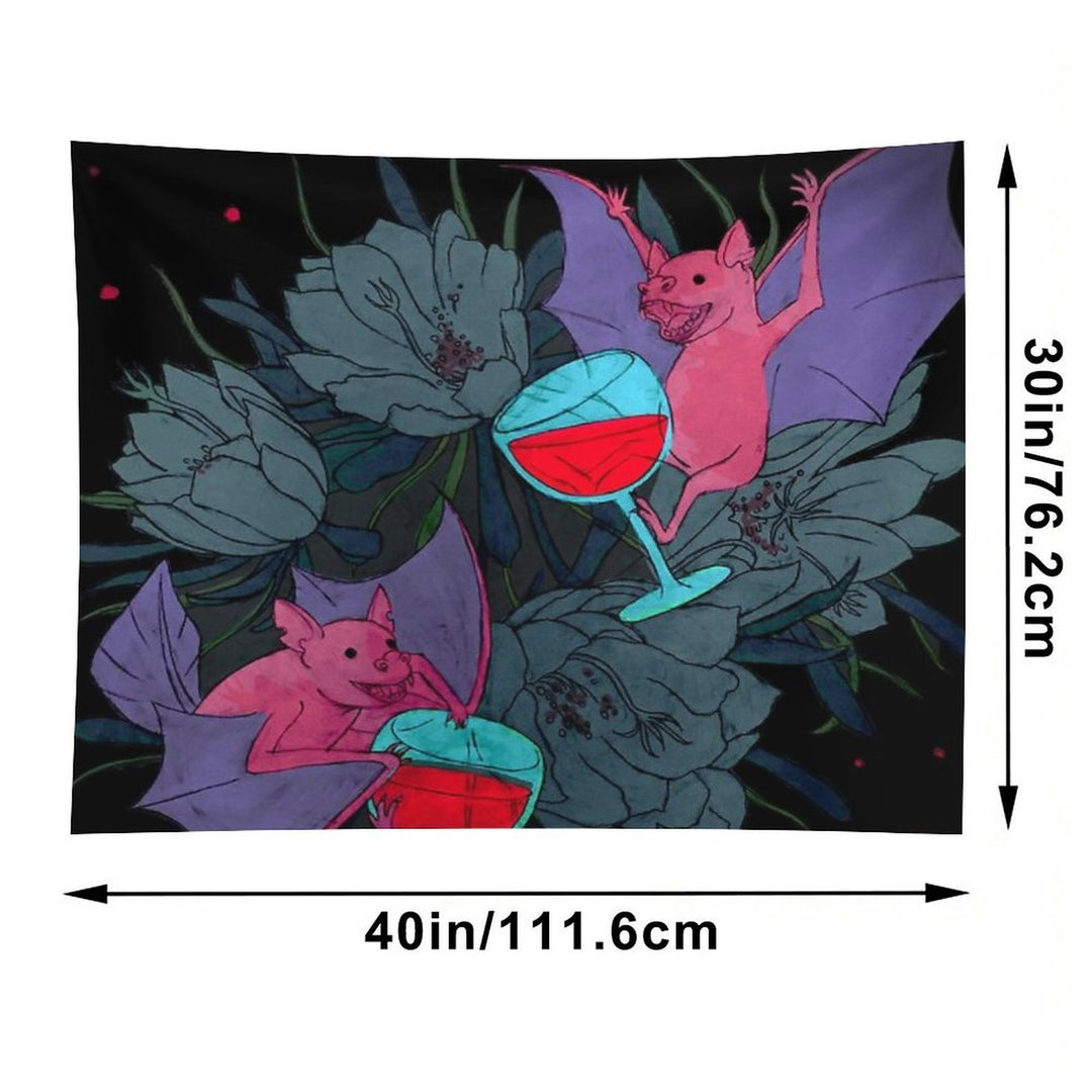 Party Bats Tapestry