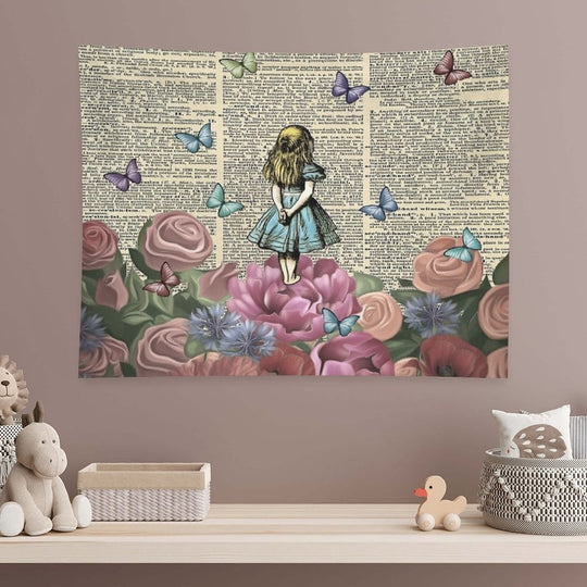 Alice In Wonderland - Wonderland Garden Tapestry