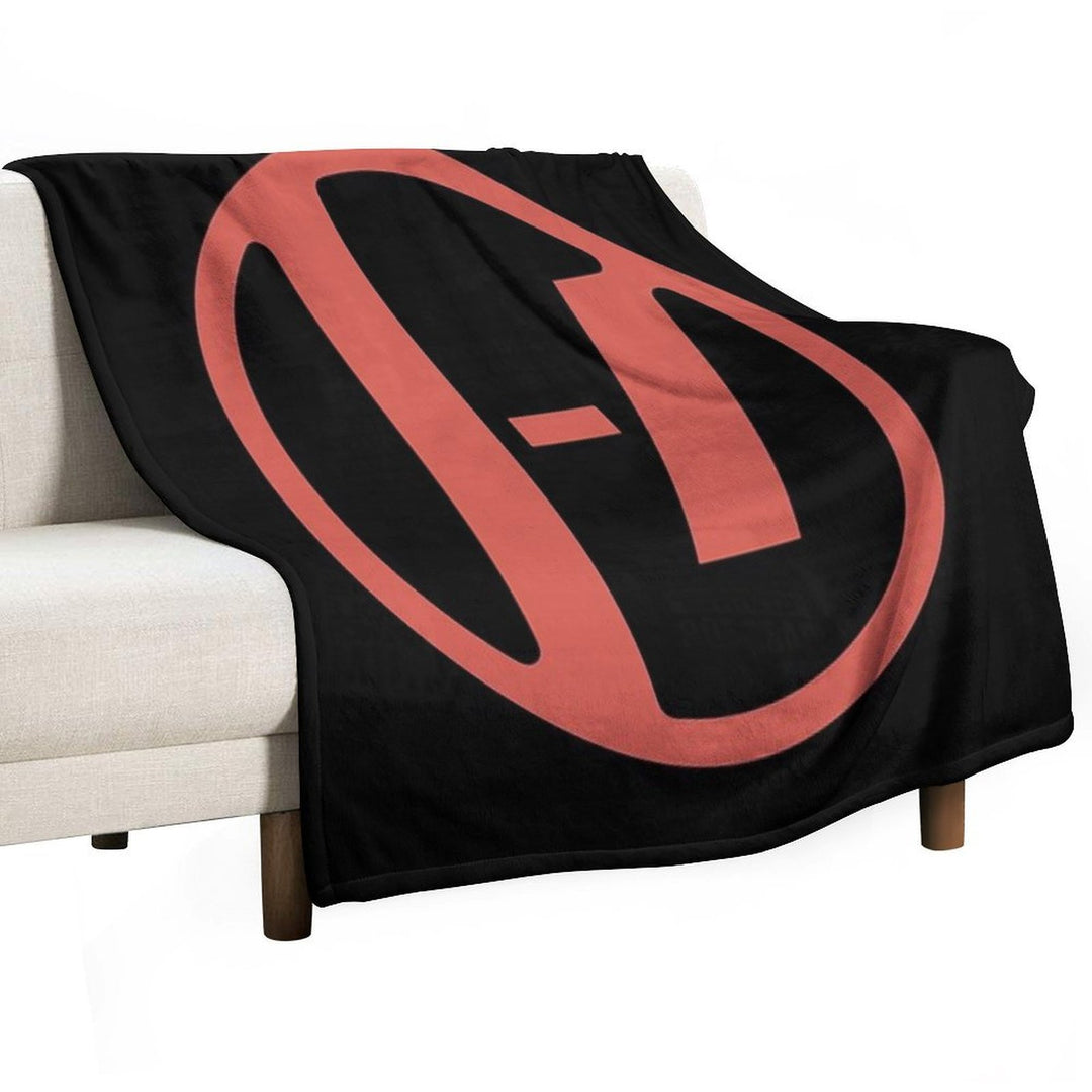 Circle Icon Logo Compact Throw Blanket