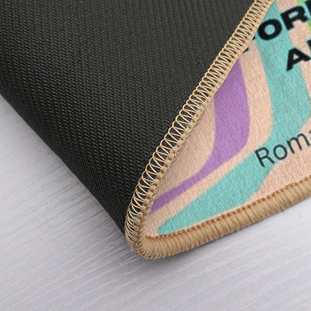 From Him, Through Him, To Him  High-Traffic Bath Mat