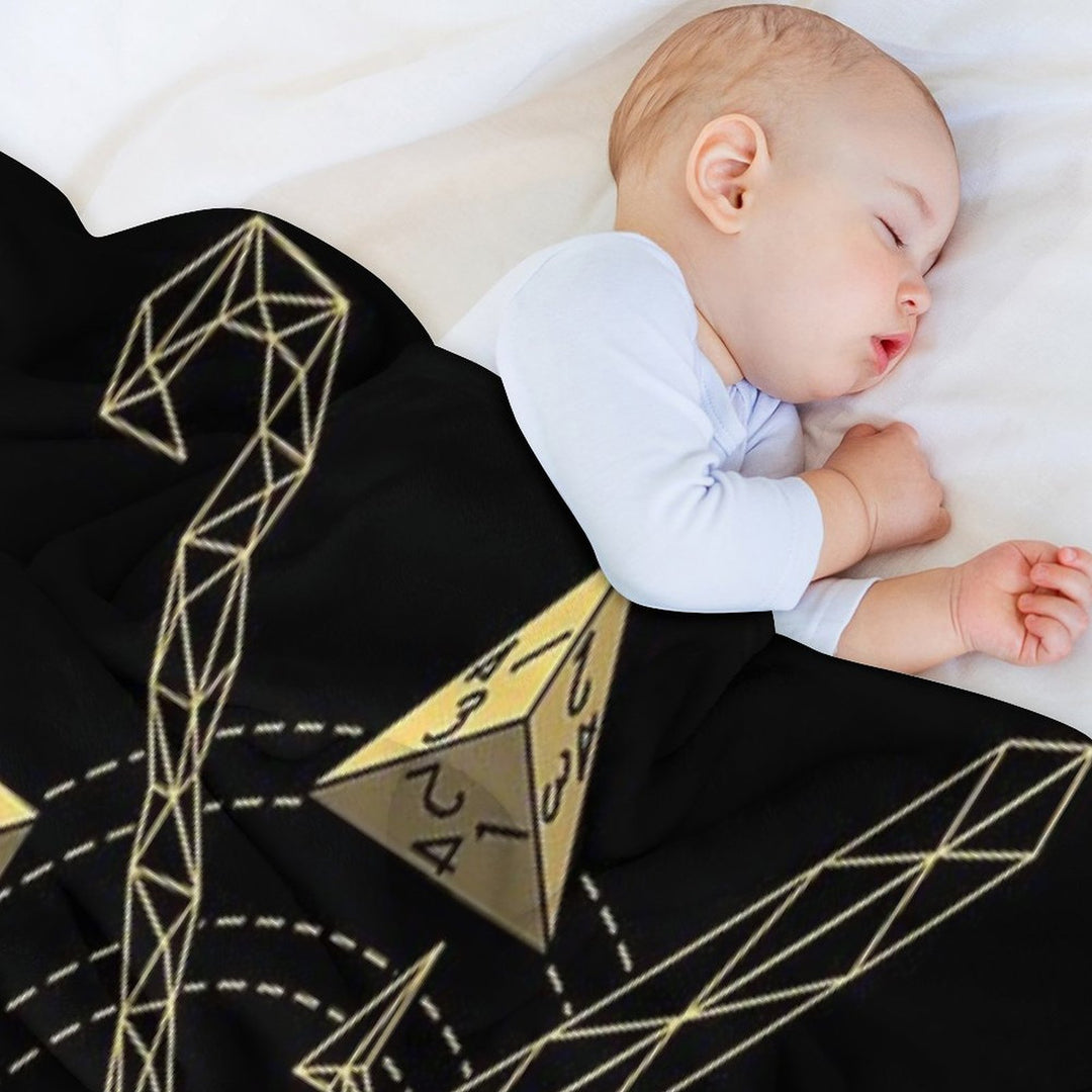 Dungeons & Dragons - Choose Your Weapon Compact Throw Blanket