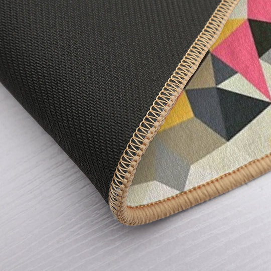 Lemonade Stand Tribal  Pet-Safe Bath Mat