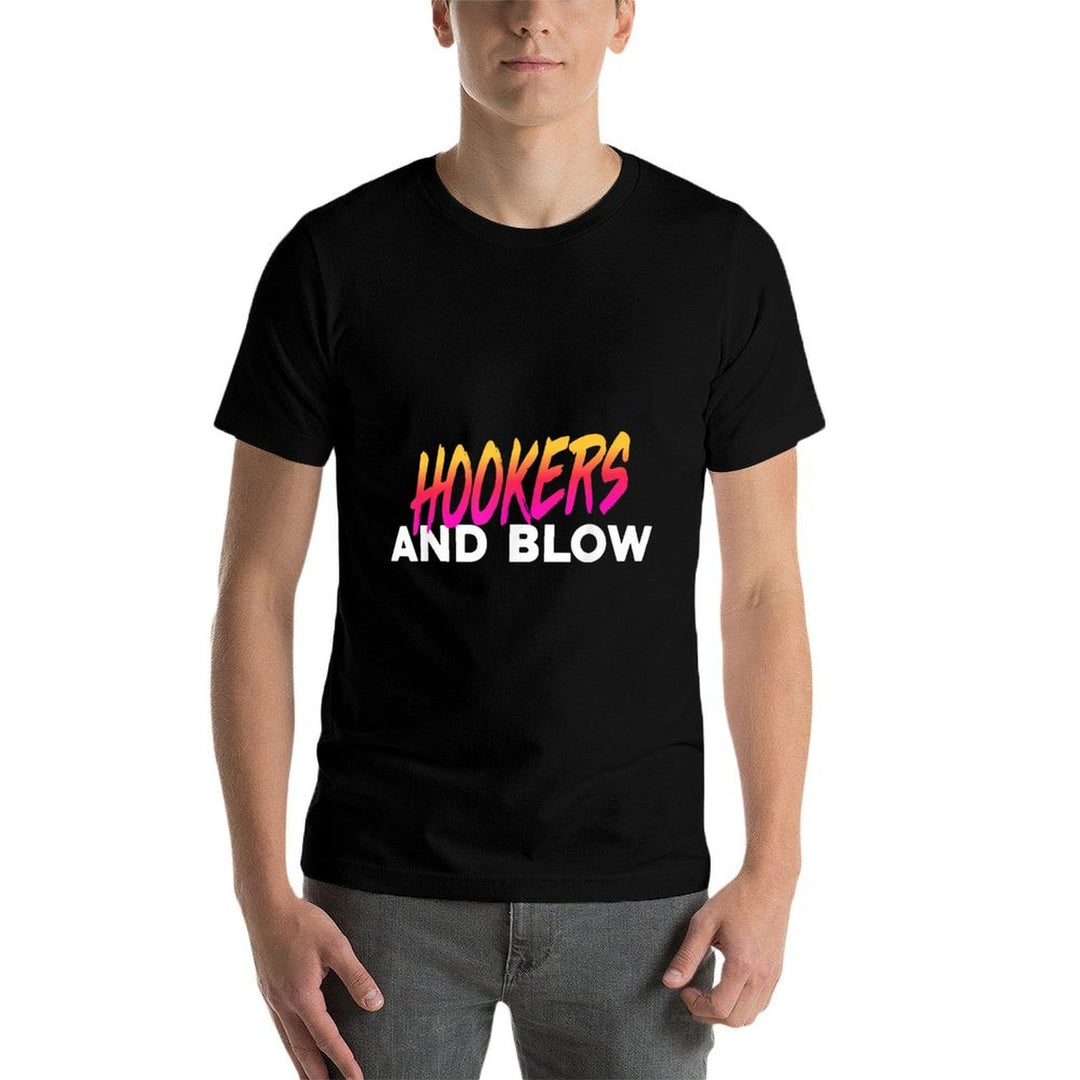 Hookers And Blow Funny Meme  Stretchy T-Shirt