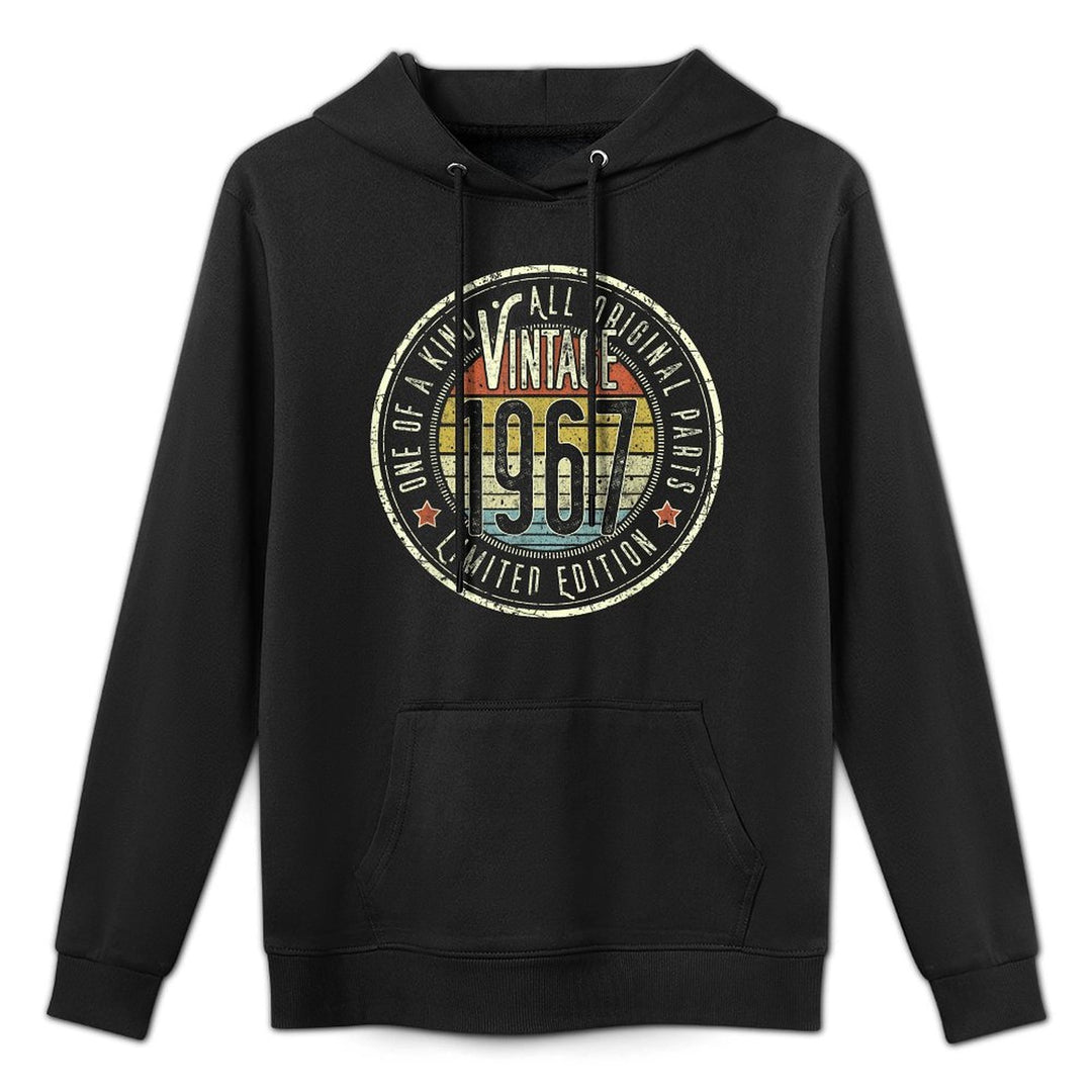 55 Years Old Vintage 1967 Limited Edition 55th Birthday Moisture-Wicking Hoodie