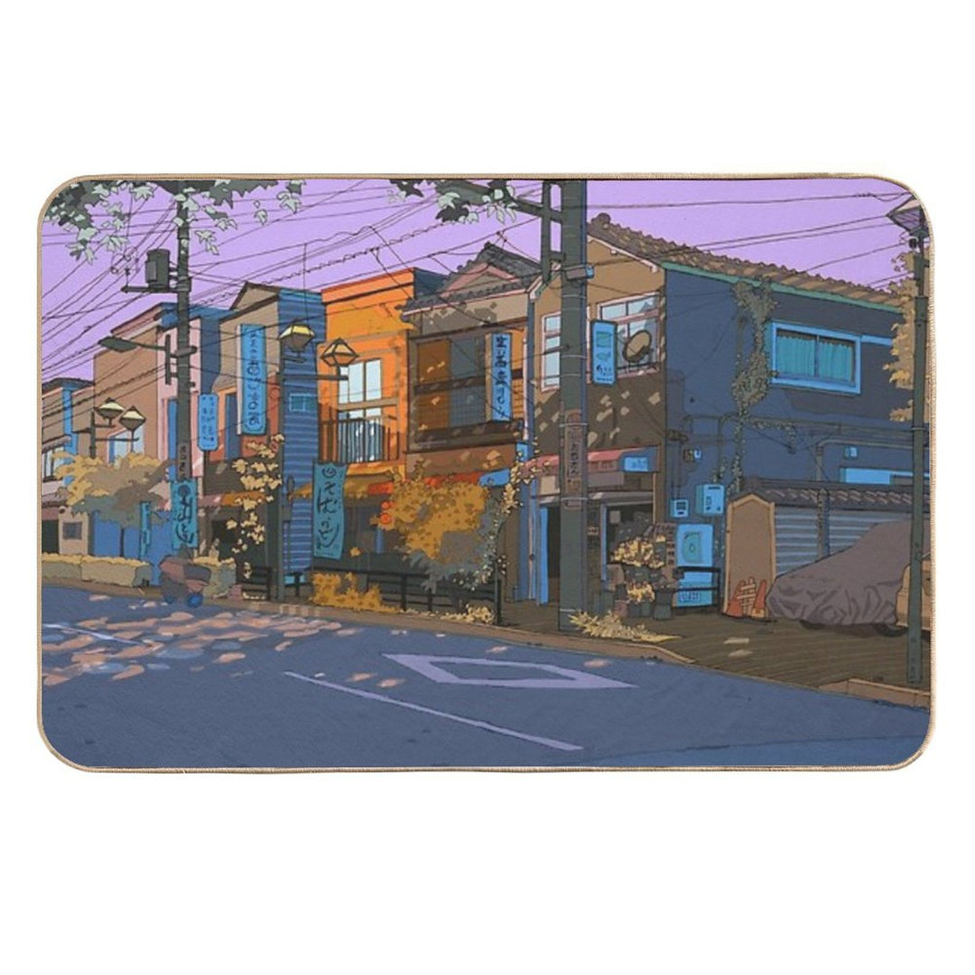 Yanasen Sunset  Stain-Proof Bath Mat