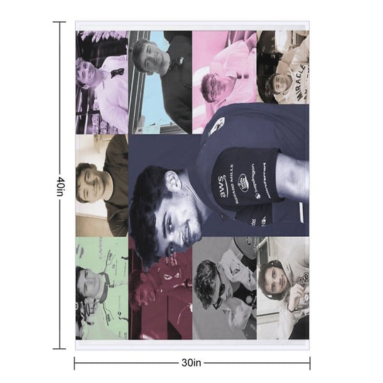 Charles Leclerc Eras Tour Gift-ready Throw Blanket