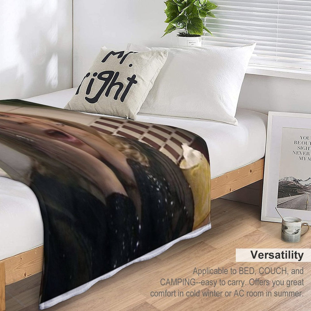 Pam from Gavin And Stacey Wrinkle-free Throw Blanket