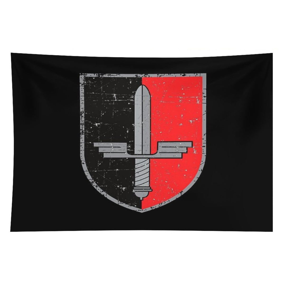 Luftwaffe - JG 52 Jagdgeschwader 52 - Grunge Style Tapestry